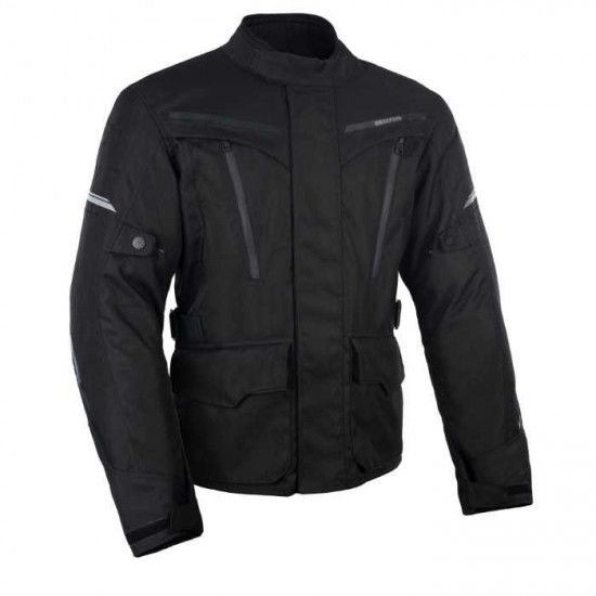 Oxford Metro 2.0 Mens Jacket Stealth Black Mens Motorcycle Jackets - SKU TM2221012XL