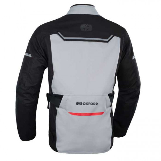 Oxford Metro 2.0 Mens Jacket Grey Black Red