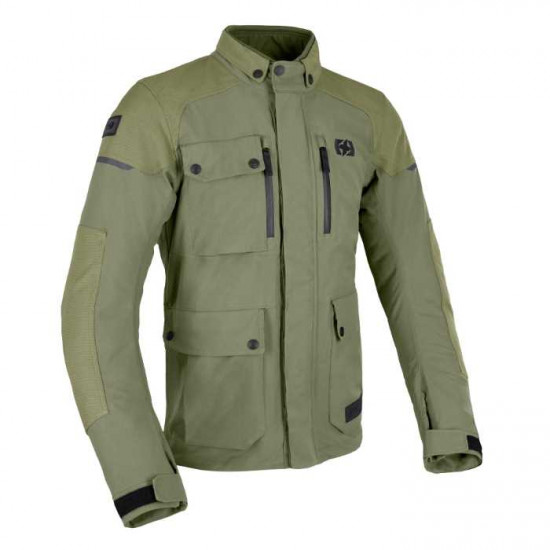 Oxford Barkston Dry2Dry Mens Jacket Khaki Mens Motorcycle Jackets - SKU TM2248022XL