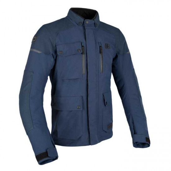 Oxford Barkston Dry2Dry Mens Jacket Navy Mens Motorcycle Jackets - SKU TM2248032XL