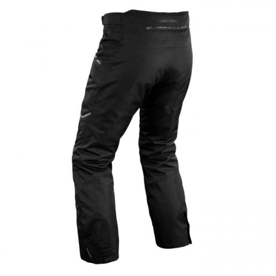 Oxford Metro 2.0 Mens Pant Stealth Black Long Mens Motorcycle Trousers - SKU TM227101L2XL