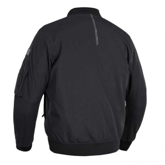 Oxford Bomber Dry2Dry Mens Jacket Black Mens Motorcycle Jackets - SKU TM2292012XL