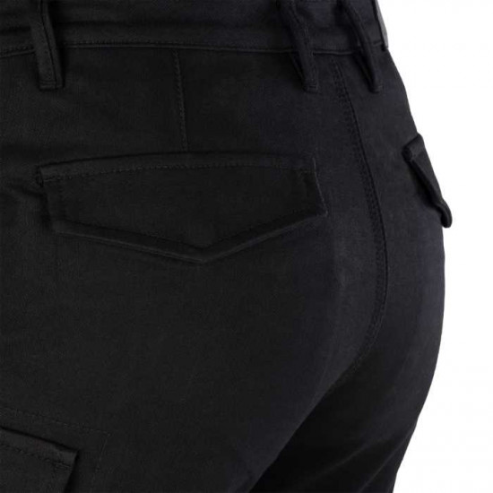 Oxford OA AA Cargo Mens Pant Black Regular Motorcycle Jeans - SKU TM229901R30