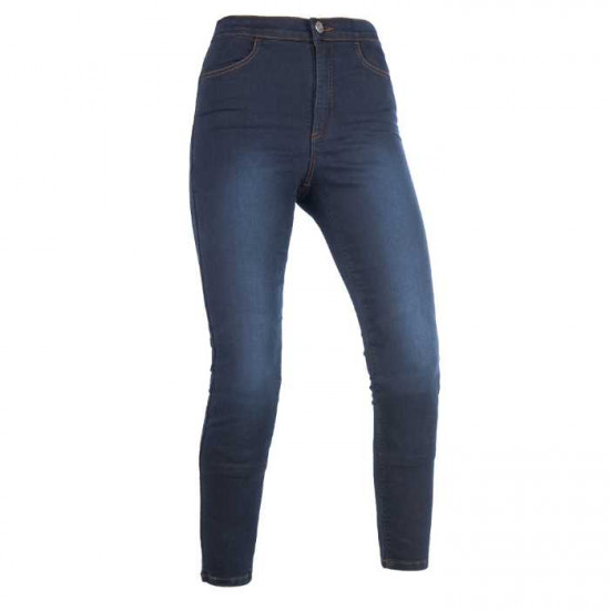 Oxford Super Jegging 2.0 Ladies Indigo Long Ladies Motorcycle Trousers - SKU TW190102L10