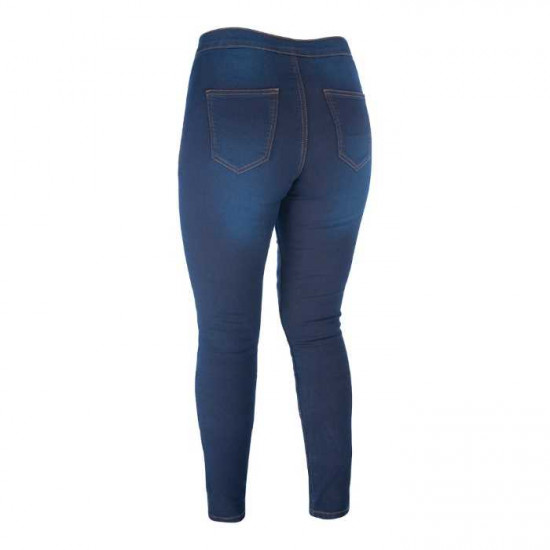 Oxford Super Jegging 2.0 Ladies Indigo Long Ladies Motorcycle Trousers - SKU TW190102L10