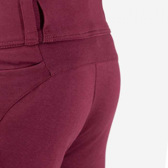 Oxford Super Leggings 2.0 Ladies Burgundy Regular Ladies Motorcycle Trousers - SKU TW219204R10