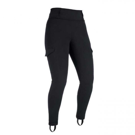 Oxford Super Cargo Legging Ladies Black Long Ladies Motorcycle Trousers - SKU TW228201L10