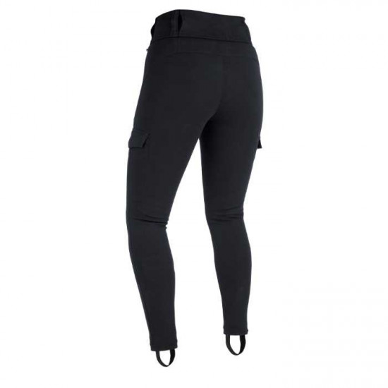 Oxford Super Cargo Legging Ladies Black Long Ladies Motorcycle Trousers - SKU TW228201L10