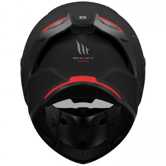 MT Stinger 2 Matt Black Helmet Full Face Helmets - SKU M133400001133