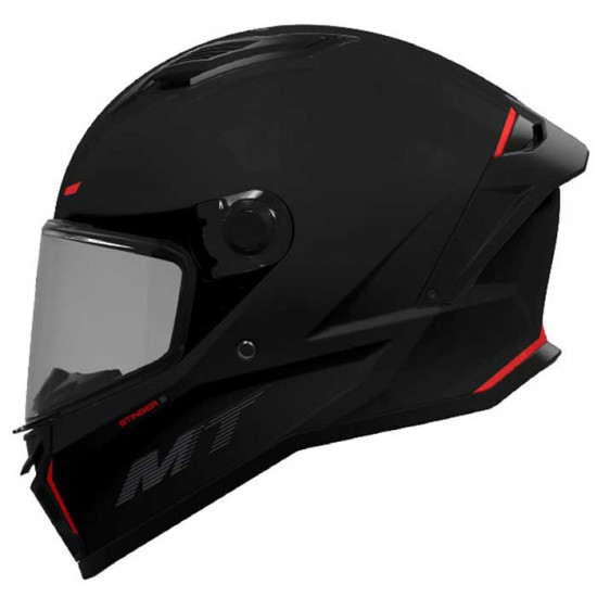 MT Stinger 2 Gloss Black With DD Ring Helmet Full Face Helmets - SKU M13340000113