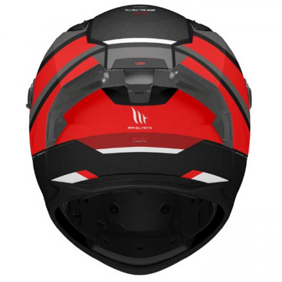 MT Braker SV Chento Matt Black Red Helmet Full Face Helmets - SKU M1346A561533