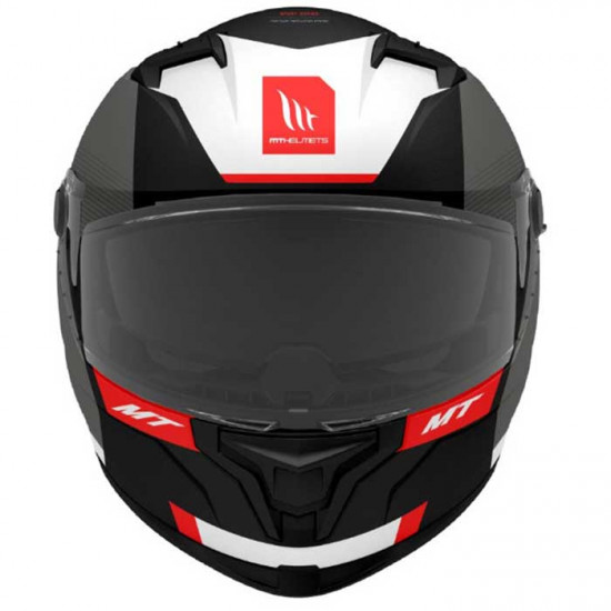 MT Braker SV Chento Matt Black Red Helmet Full Face Helmets - SKU M1346A561533