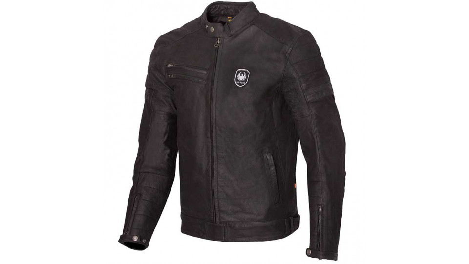 Merlin Alton II D3O Black Leather Jacket