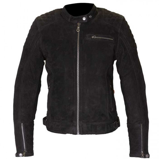 Merlin Isla Ladies TFL D3O Leather Black Jacket Ladies Motorcycle Jackets - SKU MPL066/BLK/08