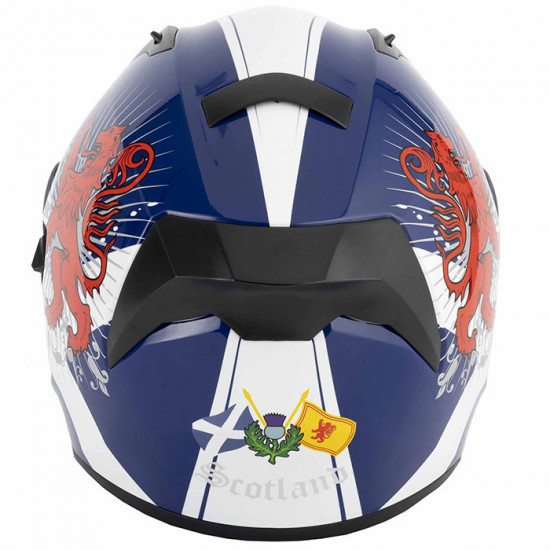 VCAN H128 Scotland Gloss Helmet Full Face Helmets - SKU RLMWHOT085