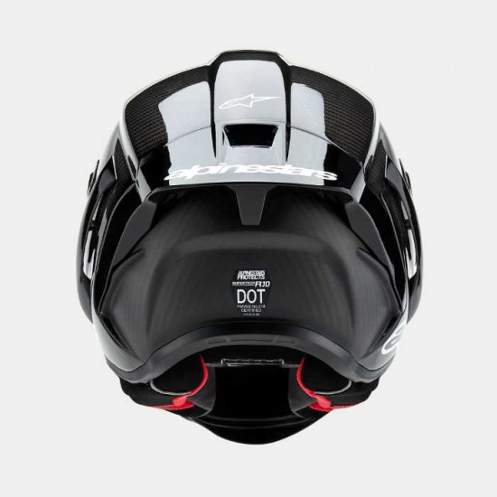 Alpinestars Supertech R10 Solid Black Carbon Full Face Helmets - SKU 82001241902XXL