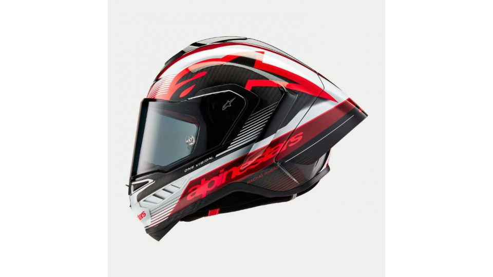 Alpinestars Supertech R10 Team Black Carbon Red White