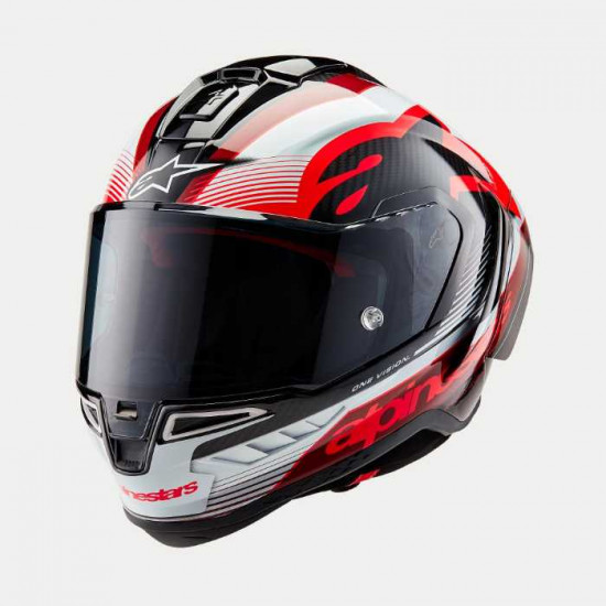 Alpinestars Supertech R10 Team Black Carbon Red White