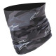 Alpinestars Tactical Neck Tube Black Tar Grey