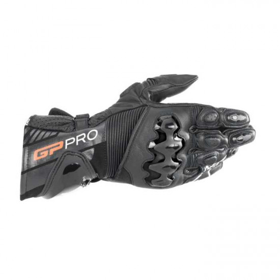 Alpinestars GP Pro V4 Gloves Black Mens Motorcycle Gloves - SKU 355672410XXL