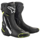 Alpinestars SMX Plus V2 Boots Black White Yellow Fluo