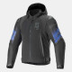 Alpinestars Zaca Air Venom WP Jacket Black Electric Blue