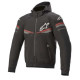 Alpinestars Sektor v2 Tech Hoodie Black Bright Red