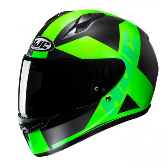 HJC C10 Tez Green Full Face Helmets - SKU C10TGXS