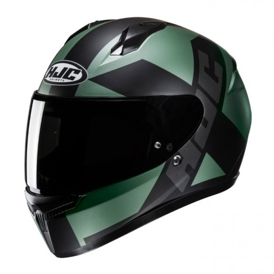 HJC C10 Tez Khaki Green Full Face Helmets - SKU C10TKGXS