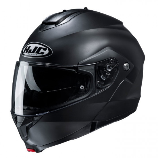 HJC C91N Matt Black Flip Front Motorcycle Helmets - SKU C91NMBXS from RaceLeathers Motorcycle Clothing