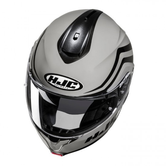 HJC C91N Nepos Black Flip Front Motorcycle Helmets - SKU C91NNBXS