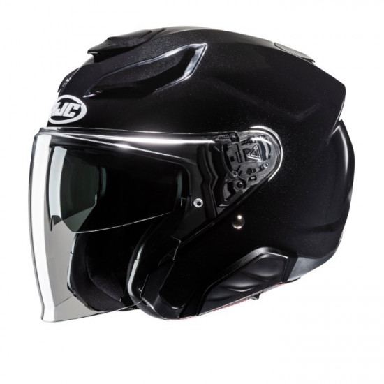 HJC F31 Black Open Face Helmets - SKU F31BXS