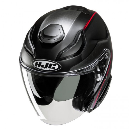 HJC F31 Ludi Red Open Face Helmets - SKU F31LRXS