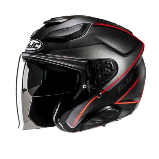 HJC F31 Ludi Red Open Face Helmets - SKU F31LRXS