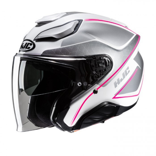 HJC F31 Ludi Pink Open Face Helmets - SKU F31LPXS