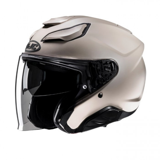 HJC F31 Matt Sand Beige Open Face Helmets - SKU F31MSXS