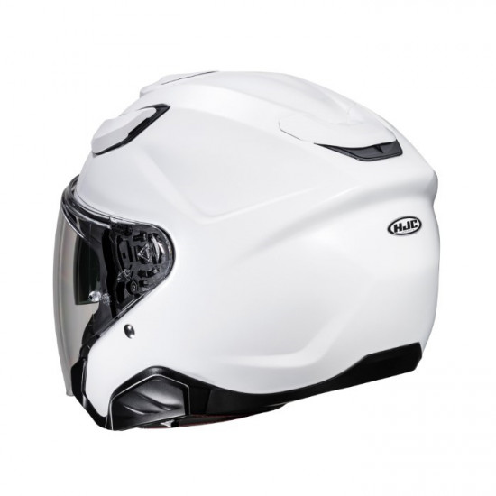 HJC F31 Pearl White Open Face Helmets - SKU F31WXS