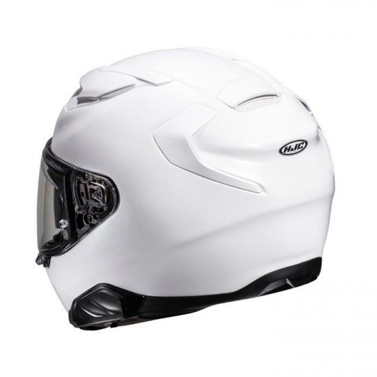 HJC F71 Pearl White Full Face Helmets - SKU F71WXS