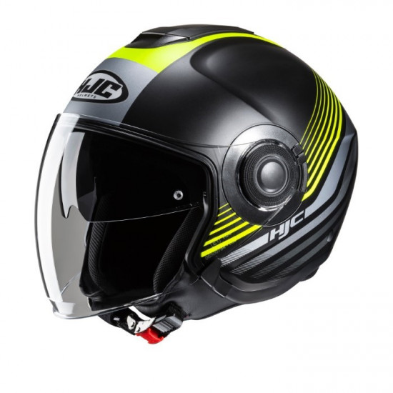 HJC I40N Dova Yellow Open Face Helmets - SKU I40NDYXS