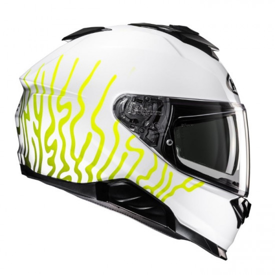 HJC I71 Celos Yellow Full Face Helmets - SKU I71CYXS