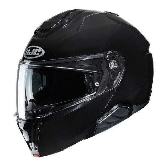 HJC I91 Black Flip Front Motorcycle Helmets - SKU I91BXS