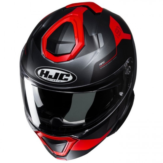 HJC I91 Carst Red Flip Front Motorcycle Helmets - SKU I91CRXS