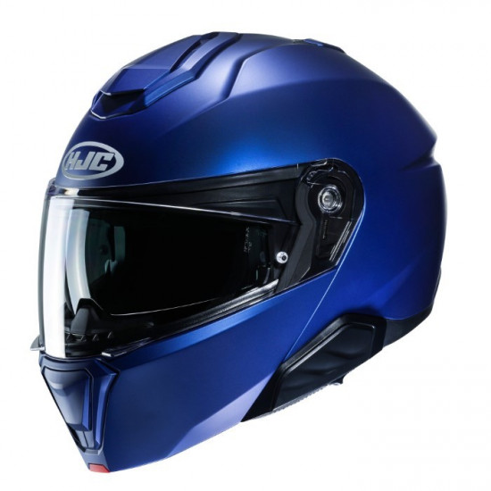 HJC I91 Metallic Blue Flip Front Motorcycle Helmets - SKU I91UXS