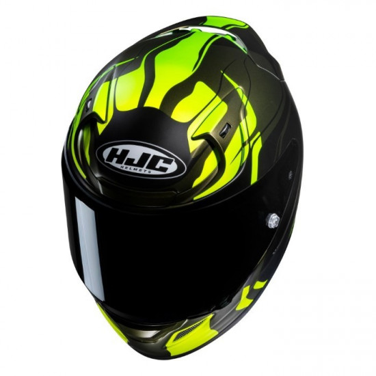 HJC RPHA 12 Lawin Fluo Green Full Face Helmets - SKU RP12GXS