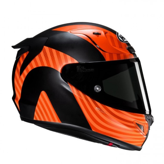 HJC RPHA 12 Ottin Orange Black Full Face Helmets - SKU RP12OOXS