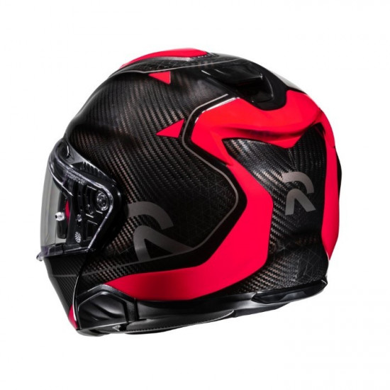 HJC RPHA 91 Noela Carbon Red Flip Front Motorcycle Helmets - SKU R91NRXS