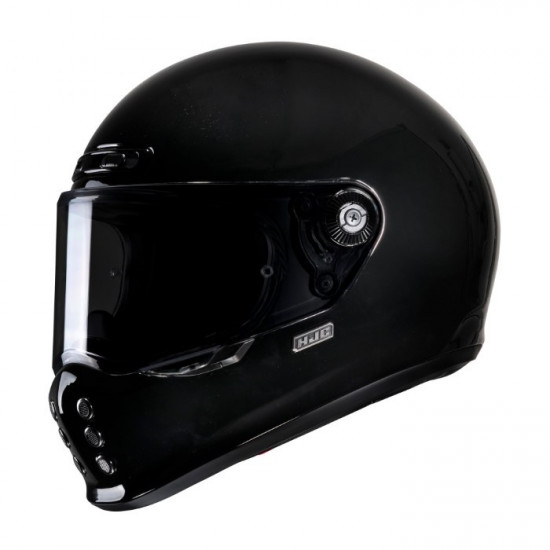 HJC V10 Black Full Face Helmets - SKU V10BXS