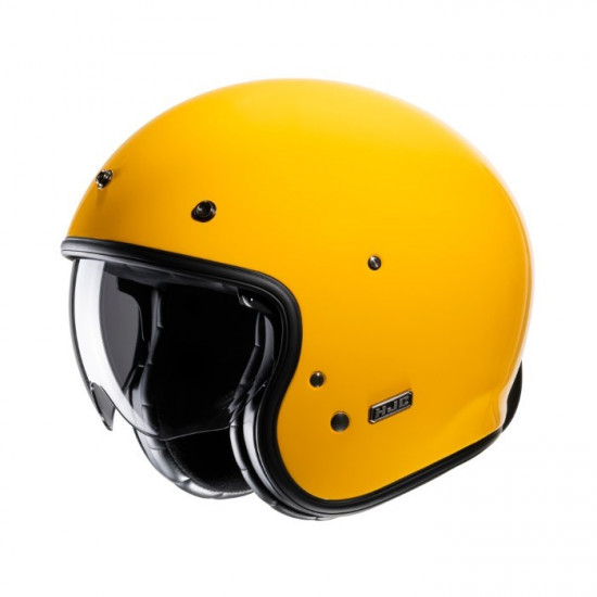 HJC V31 Yellow Open Face Helmets - SKU V31YXS