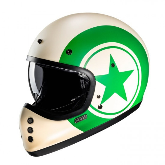 HJC V60 Nyx Green Full Face Helmets - SKU V60NGXS