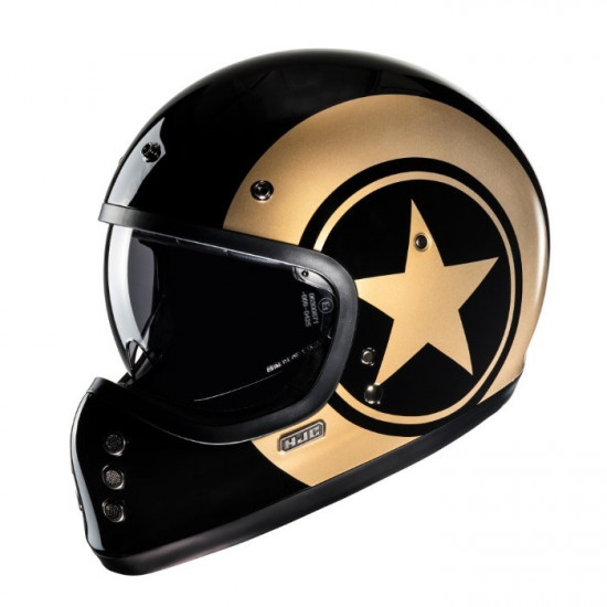 HJC V60 Nyx Gold Full Face Helmets - SKU V60NGOXS